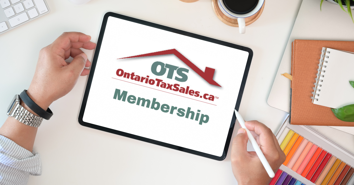 Springotsmembership | property photo | ontario tax sales
